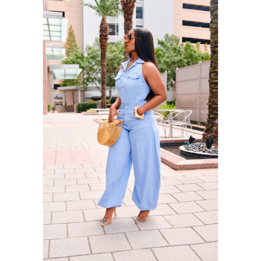 Skyline Denim Jumpsuit