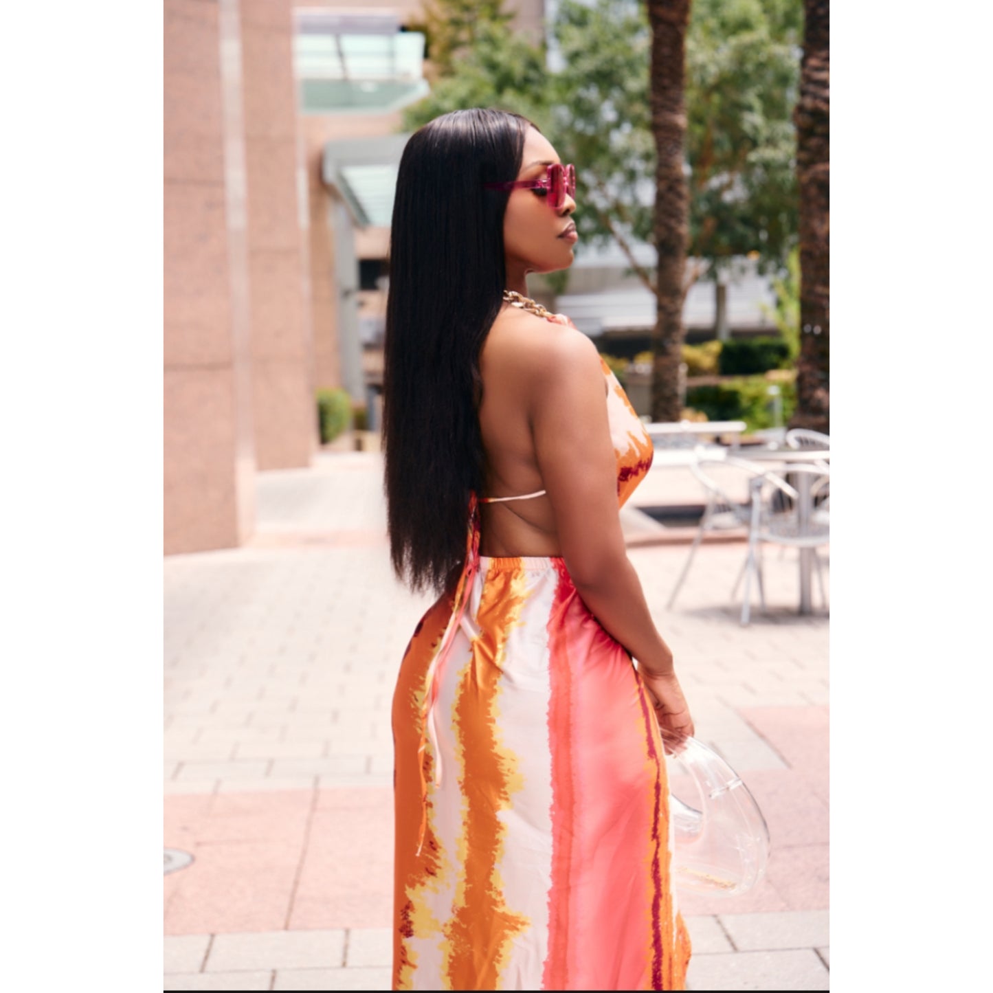 Twist of Paradise Wrap Dress