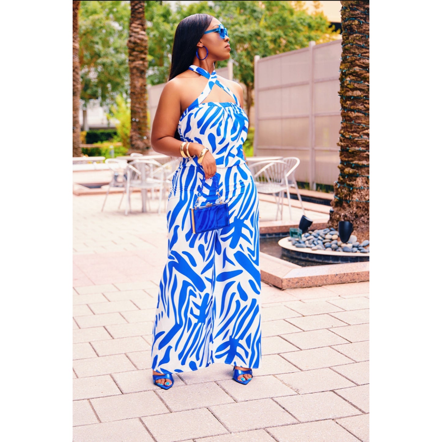 Zebra Royale Jumpsuit